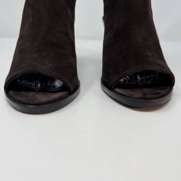 Donald J Pliner Women's Kleo Open Toe Ankle Bootie Size 9M Brown - Picture 4 of 13